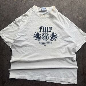 2000s FMF Racing Vintage Shirt Motocross Side Large